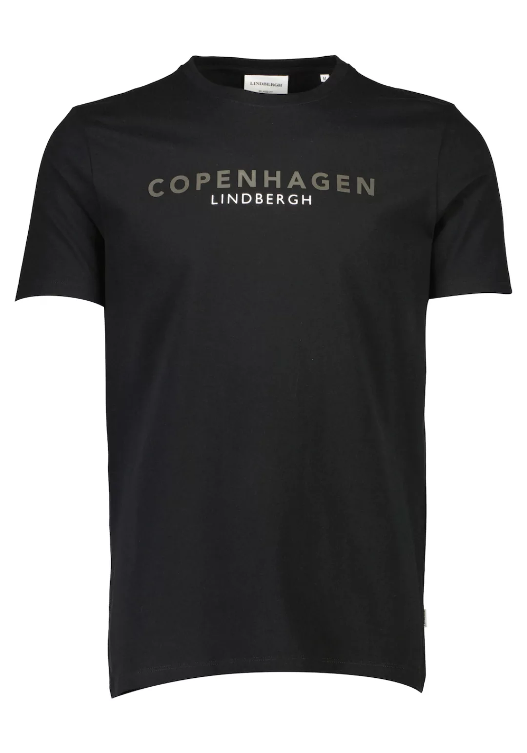 LINDBERGH T-Shirt, mit Logo und Rundhalsausschnitt günstig online kaufen