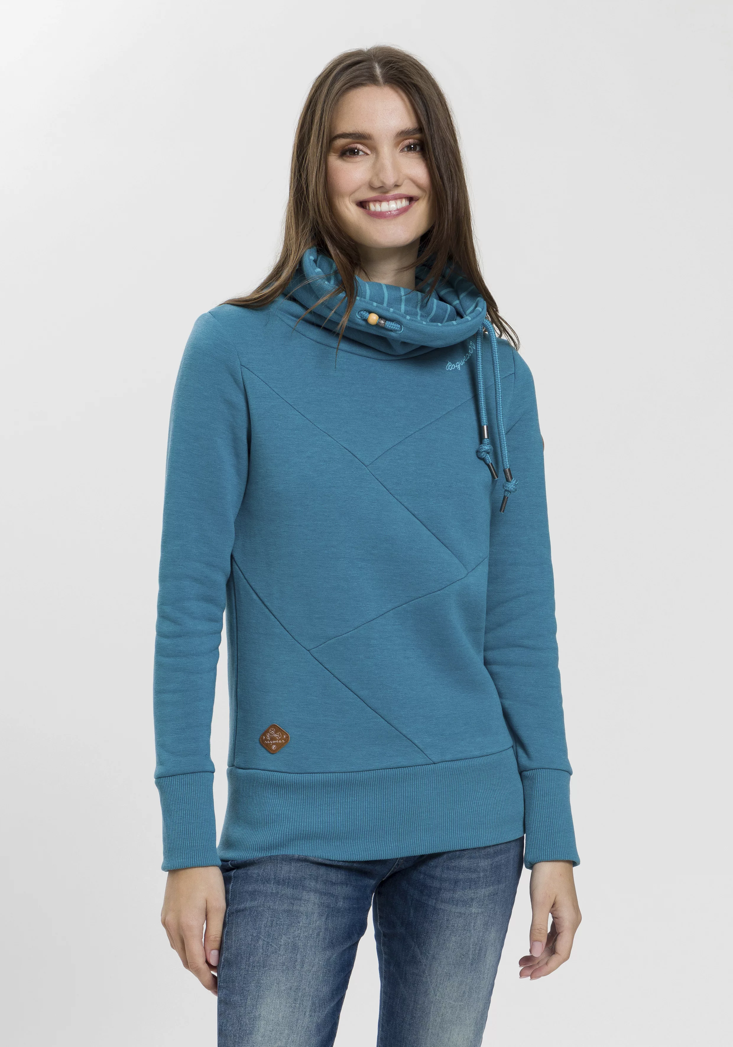 Ragwear Sweater "VIOLLA", mit hohem Stehkragen günstig online kaufen