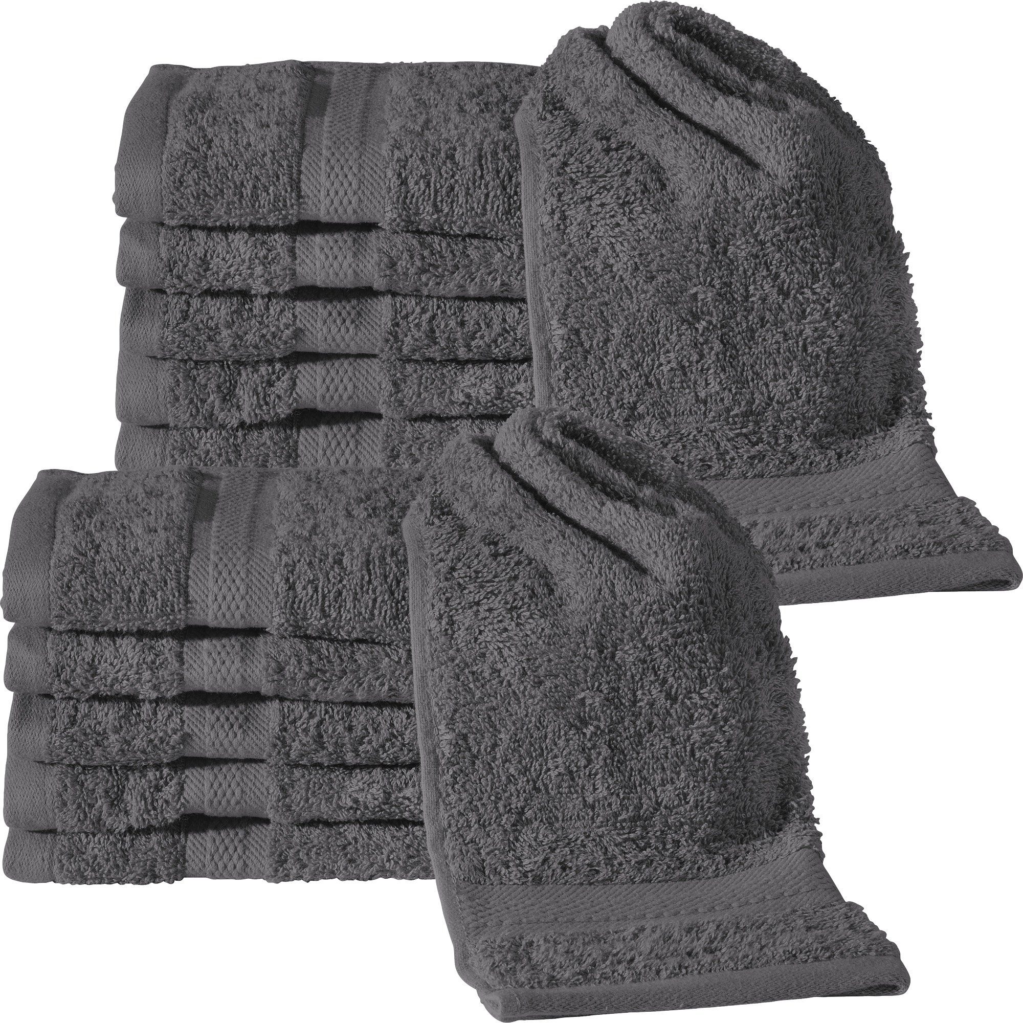 REDBEST Gästehandtuch Gästetuch "Chicago" 12er-Pack, Frottier günstig online kaufen