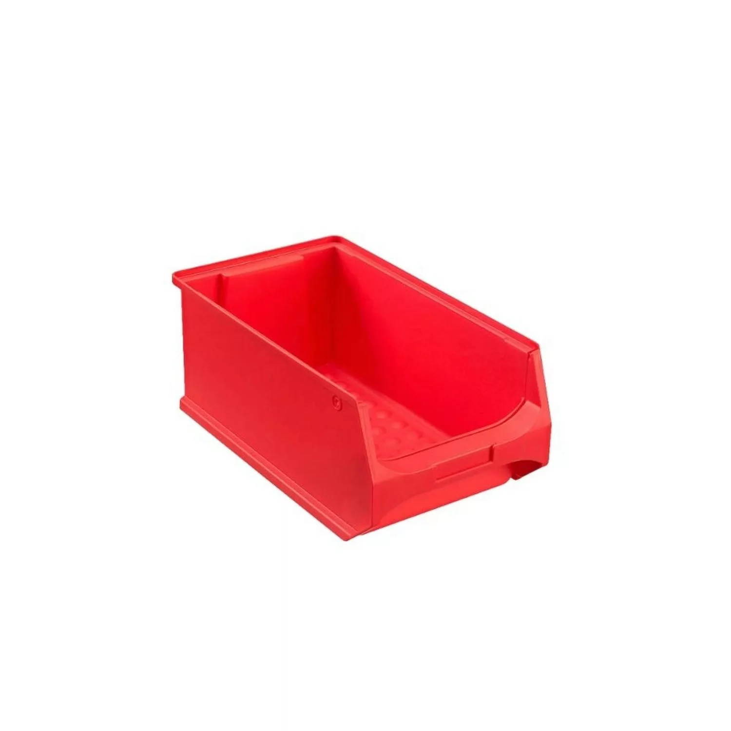 PROREGAL Rote Sichtlagerbox 4,0 HxBxT 15 x 20 x 35 cm 72 Liter Sichtlagerbe günstig online kaufen