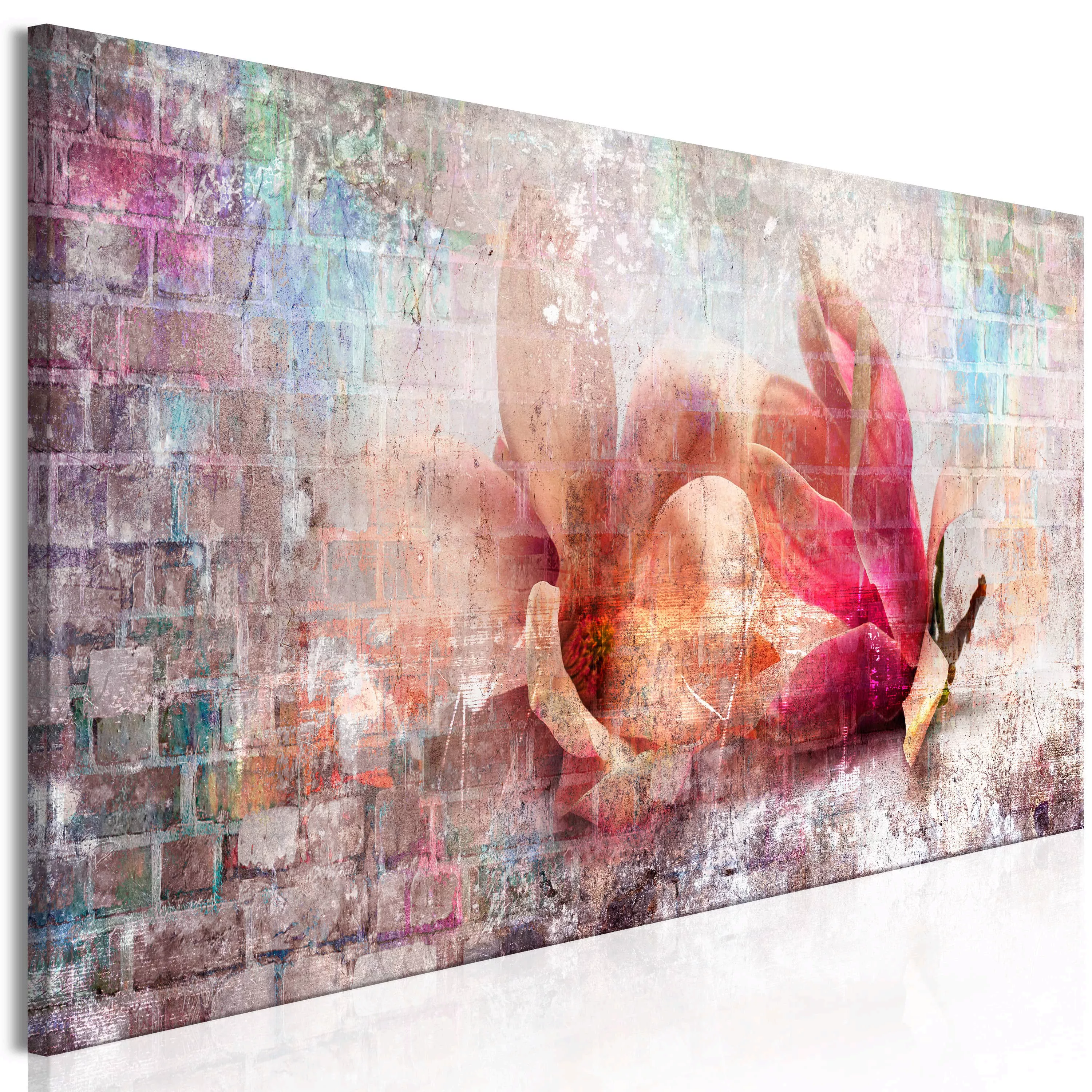 Wandbild - Colourful Magnolias (1 Part) Narrow günstig online kaufen