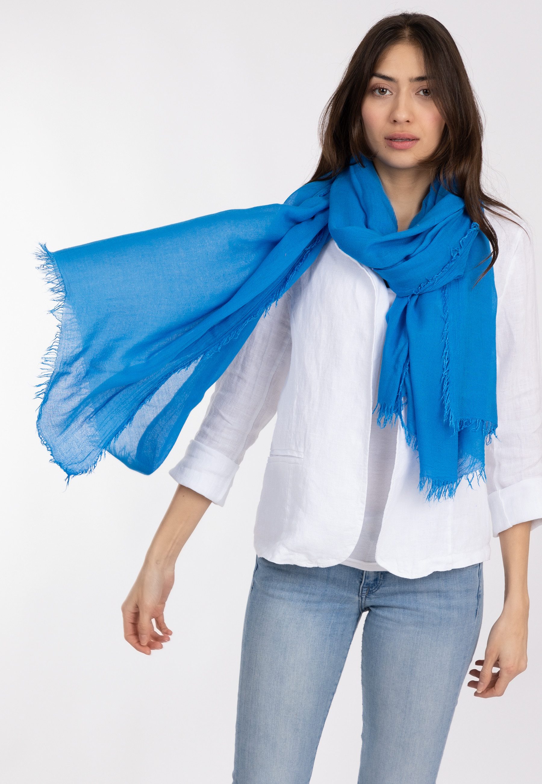 Caspar Modeschal SC529 Damen Sommer Schal günstig online kaufen