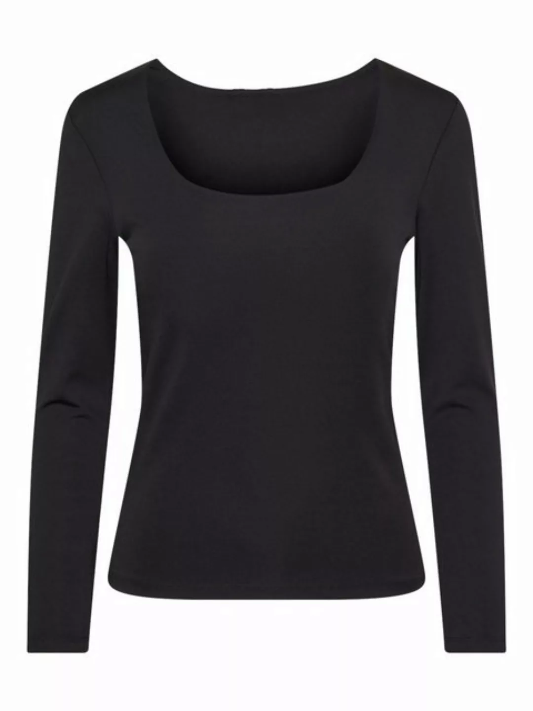 pieces Langarmshirt "PCNEJA LS REVERSIBLE TOP NOOS EXP BC", 2 in 1 umkehrba günstig online kaufen