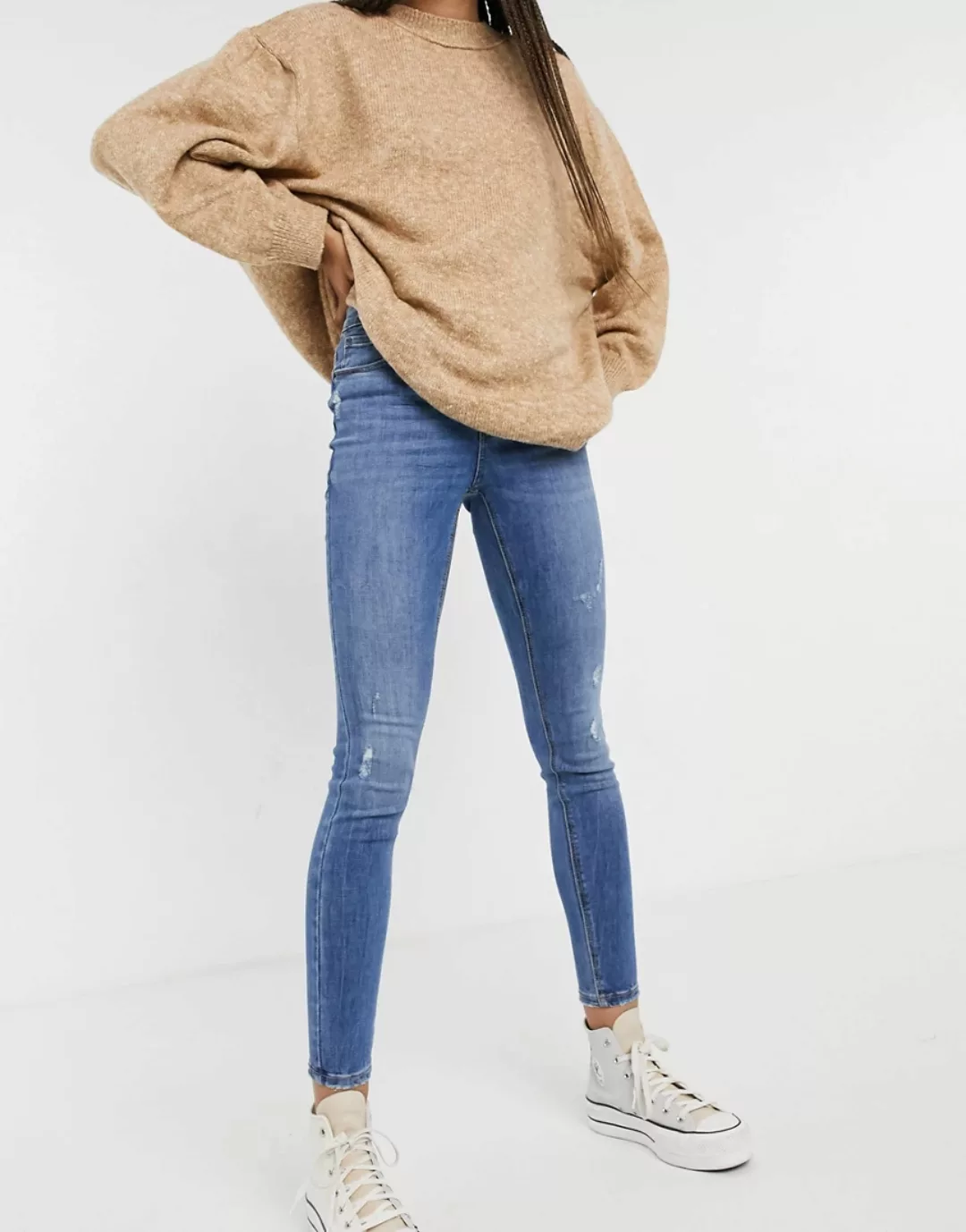 Vero Moda Sophia High Waist Skinny Jeans XS Medium Blue Denim günstig online kaufen
