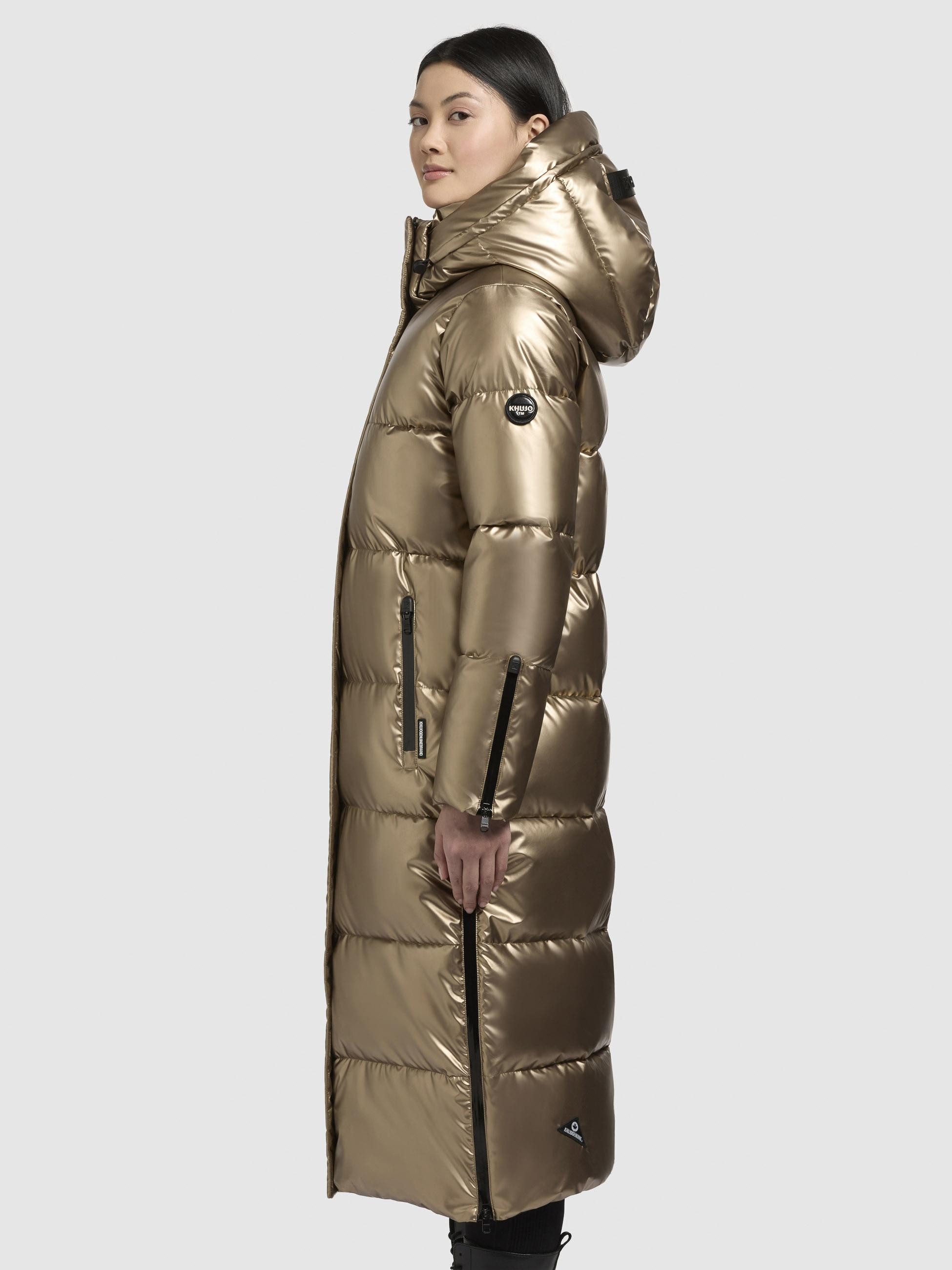 khujo Steppmantel Hedd Shiny-YM Wasserdichter Wintermantel günstig online kaufen
