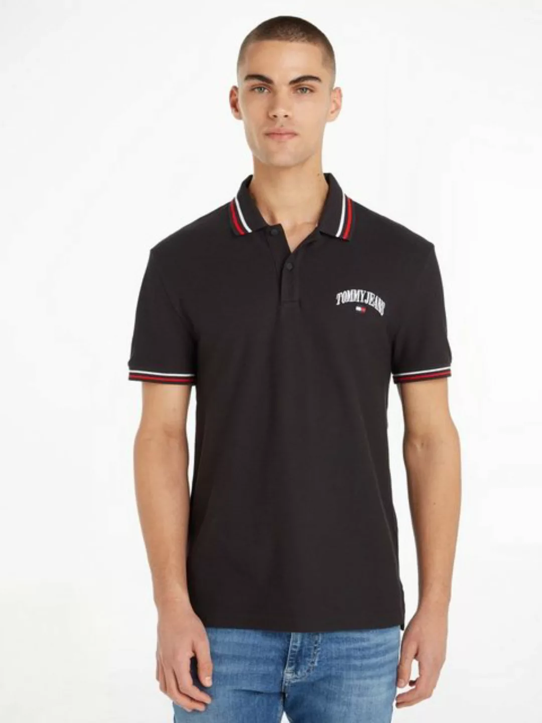 Tommy Jeans Poloshirt TJM CLSC GRAPHIC TIPPED POLO günstig online kaufen