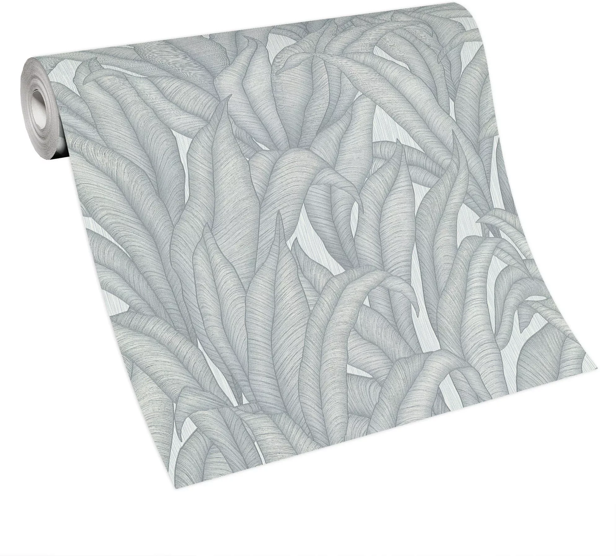 Bricoflor Kupfer Tapete mit Palmenblättern Braune Vliestapete mit Blätter M günstig online kaufen