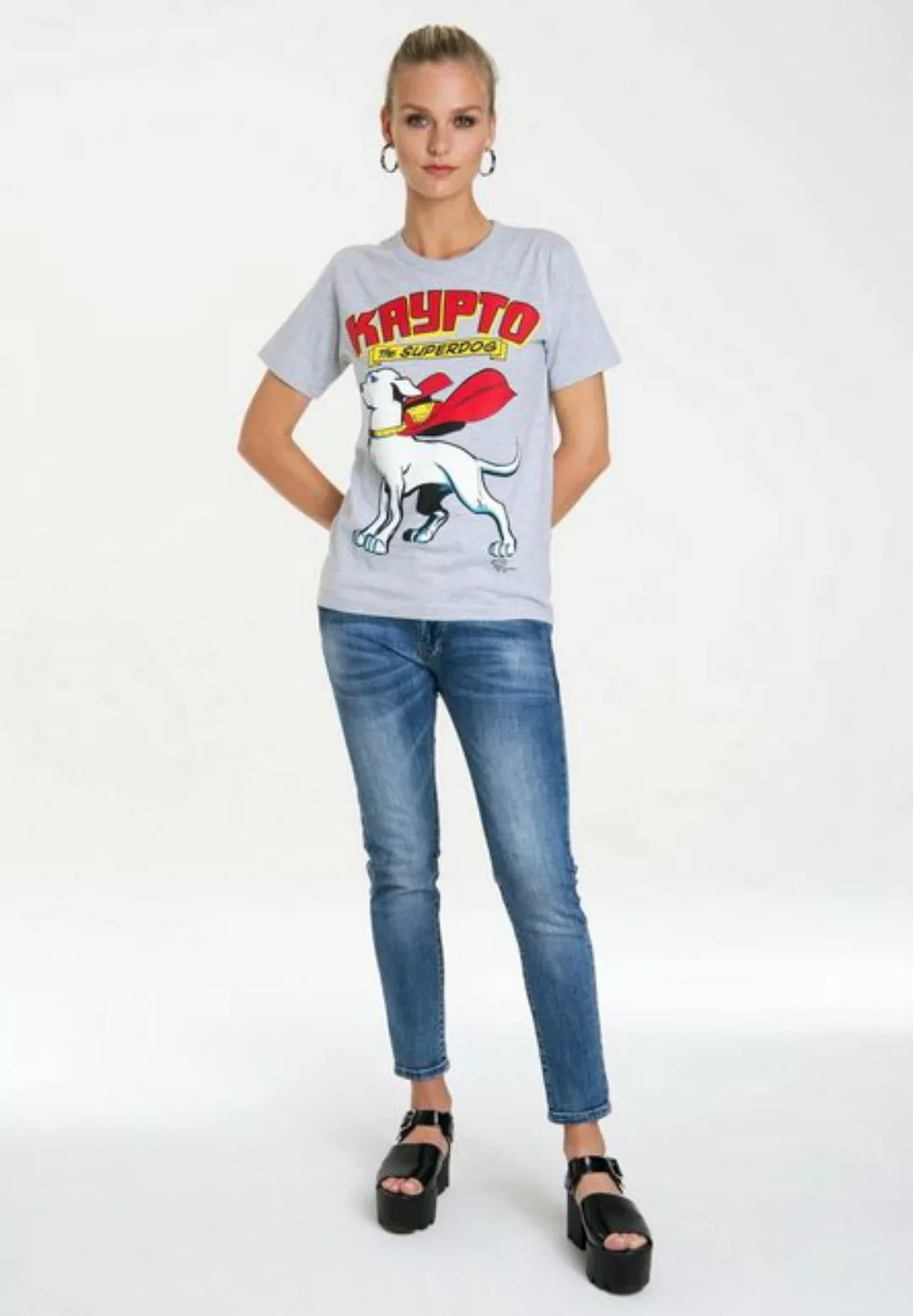 LOGOSHIRT T-Shirt Superdog – Krypto mit lizenziertem Originaldesign günstig online kaufen