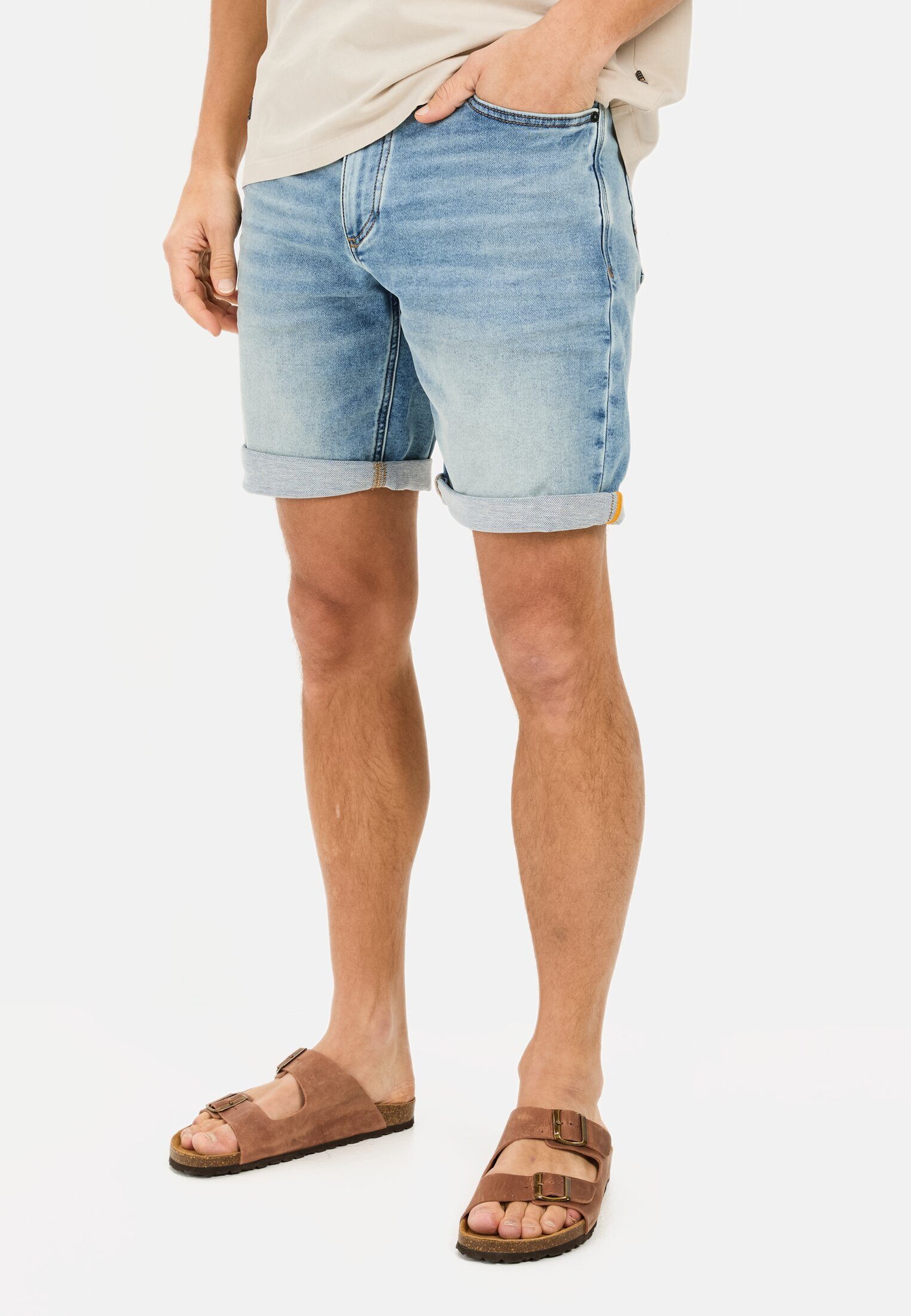 camel active Bermudas Sommerhose im 5-Pocket-Style günstig online kaufen