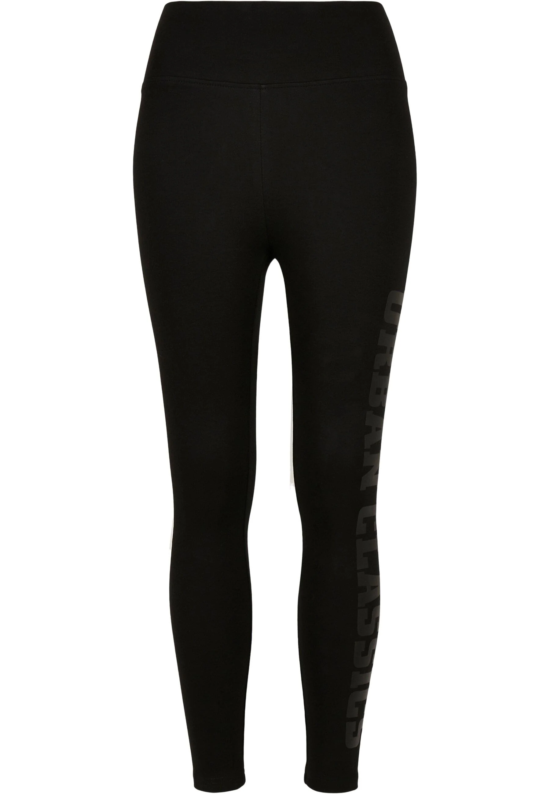 URBAN CLASSICS Leggings "Urban Classics Damen Ladies High Waist Branded Leg günstig online kaufen