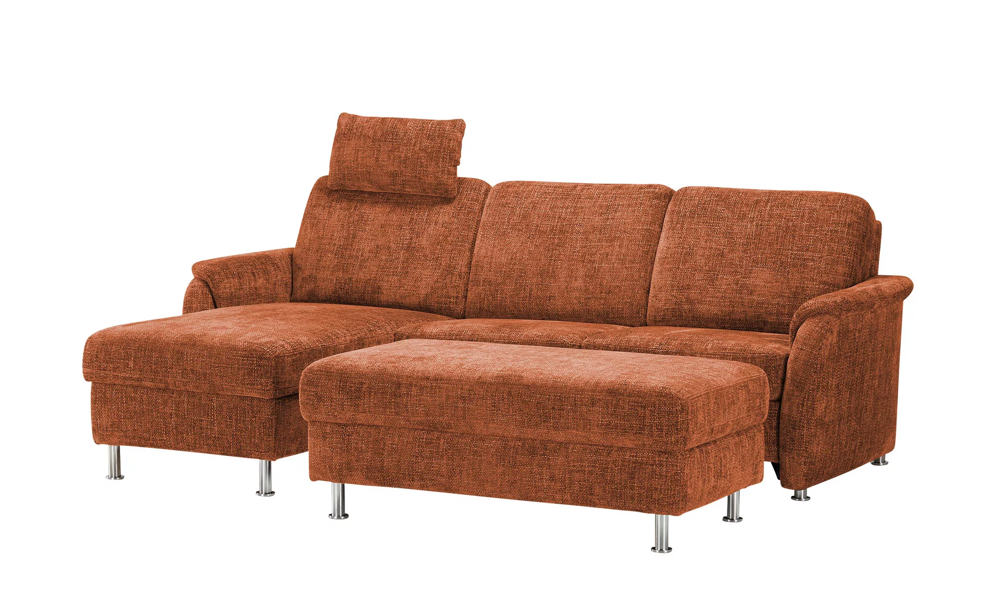 Polstermöbel Oelsa Ecksofa  Selecta-Home ¦ kupfer ¦ Maße (cm): B: 262 H: 89 günstig online kaufen