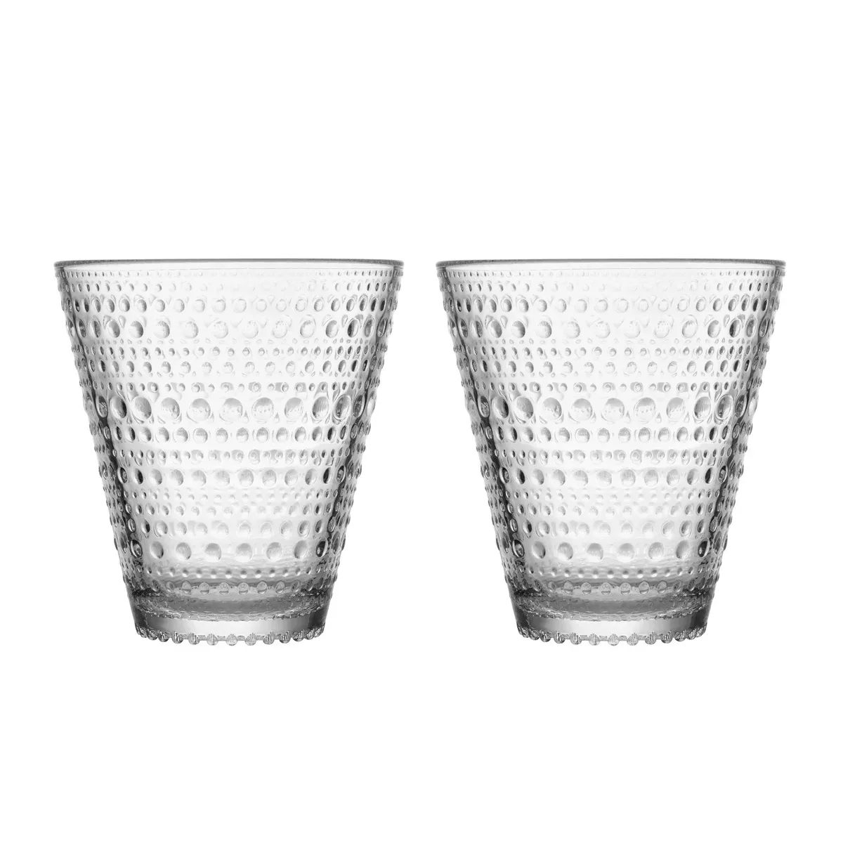 iittala - Kastehelmi Trinkglas 2er Set 0,3L - transparent/H x Ø 9,7x9cm/0,3 günstig online kaufen