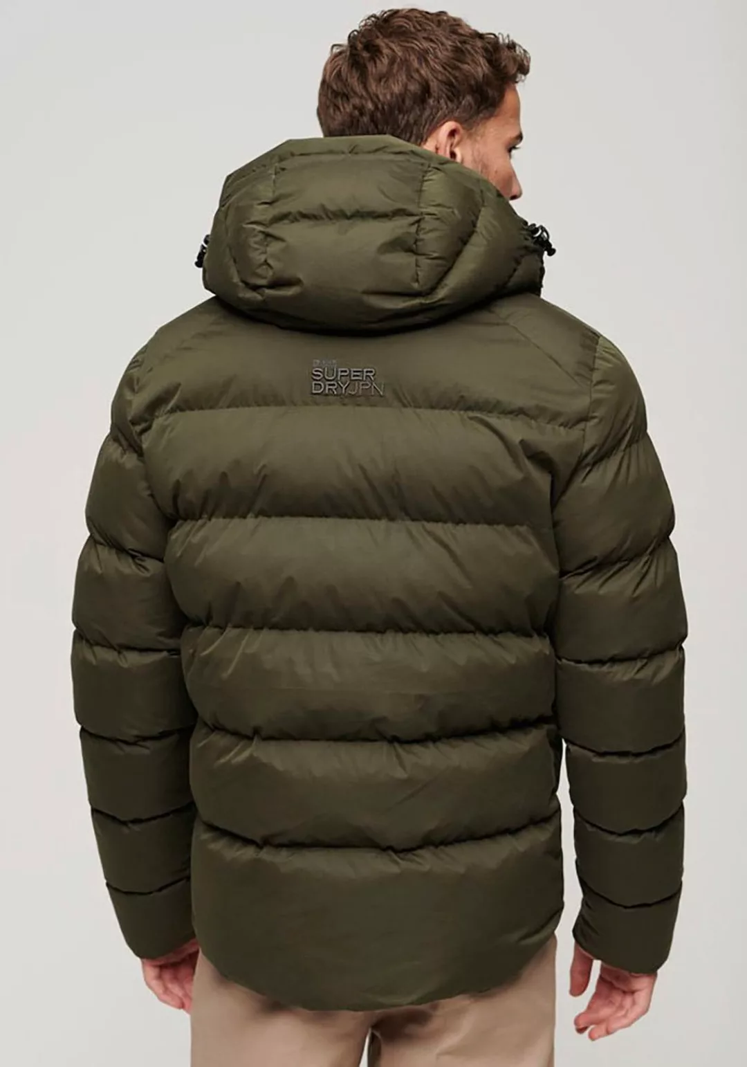 Superdry Steppjacke HOODED MICROFIBRE SPORT PUFFER günstig online kaufen