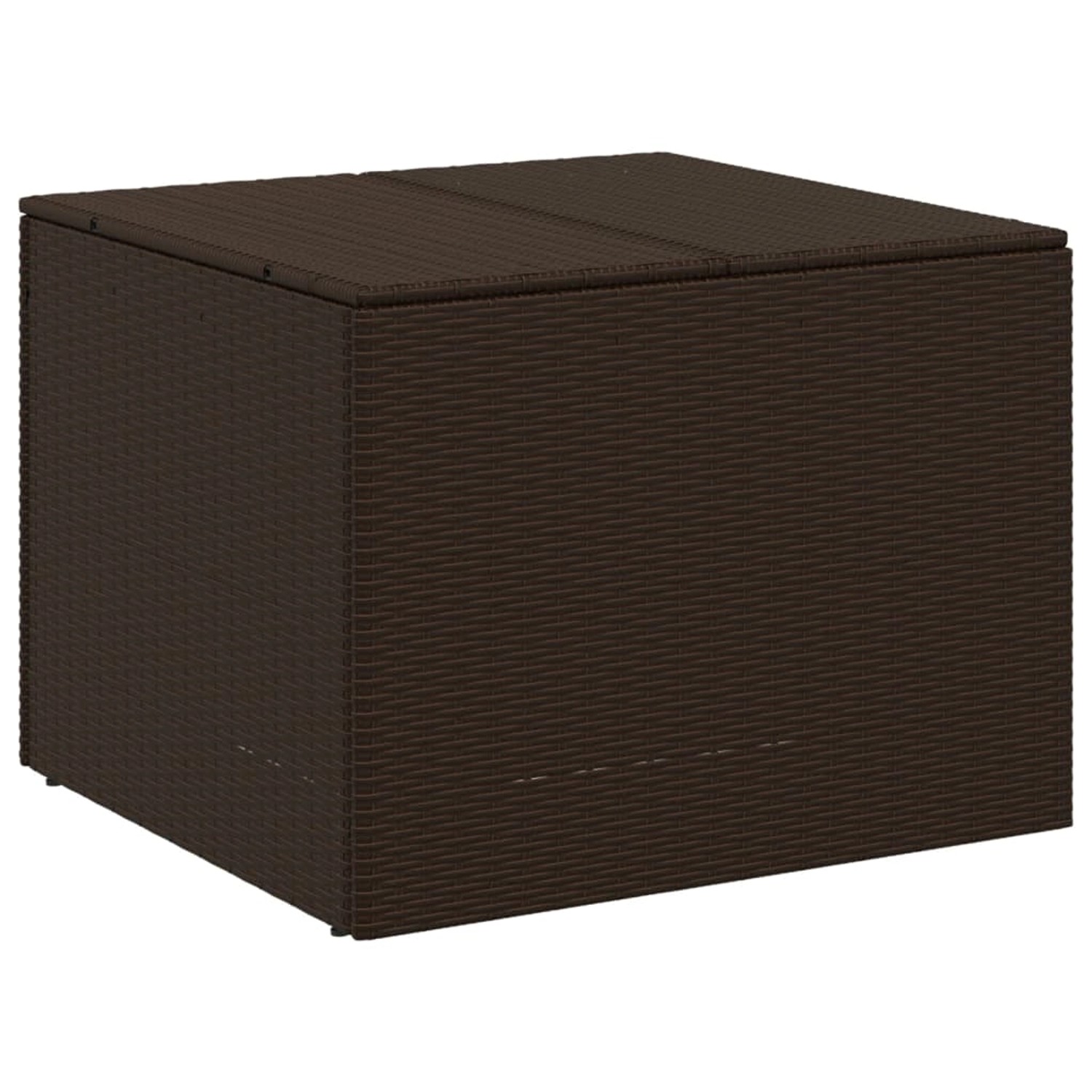 vidaXL Gartentruhe Braun 291L Poly Rattan günstig online kaufen