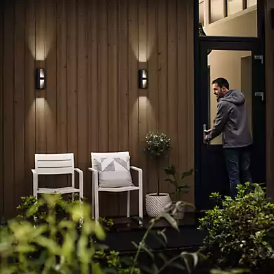 Philips myGarden LED-Außen-Wandleuchte Shadow günstig online kaufen