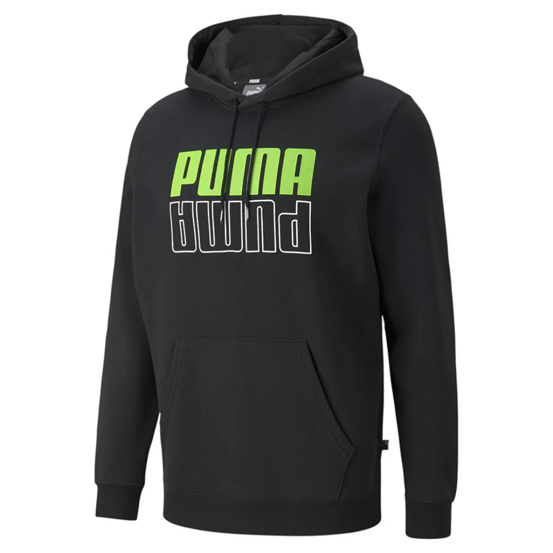 Puma Power Logo XL Puma Black / Green Flash günstig online kaufen