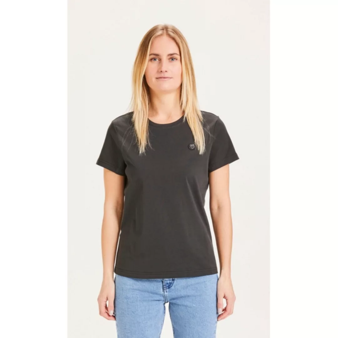 T-shirt Rosa Mit Eulen-badge günstig online kaufen