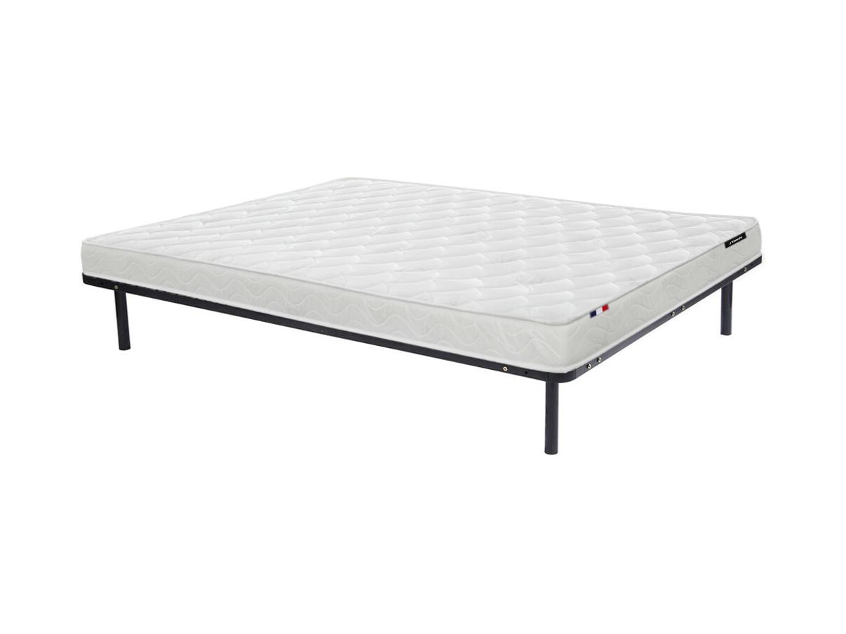 Matratzen-Lattenrost-Set - 140 x 190 cm - Kaltschaummatratze - Stärke 15 cm günstig online kaufen