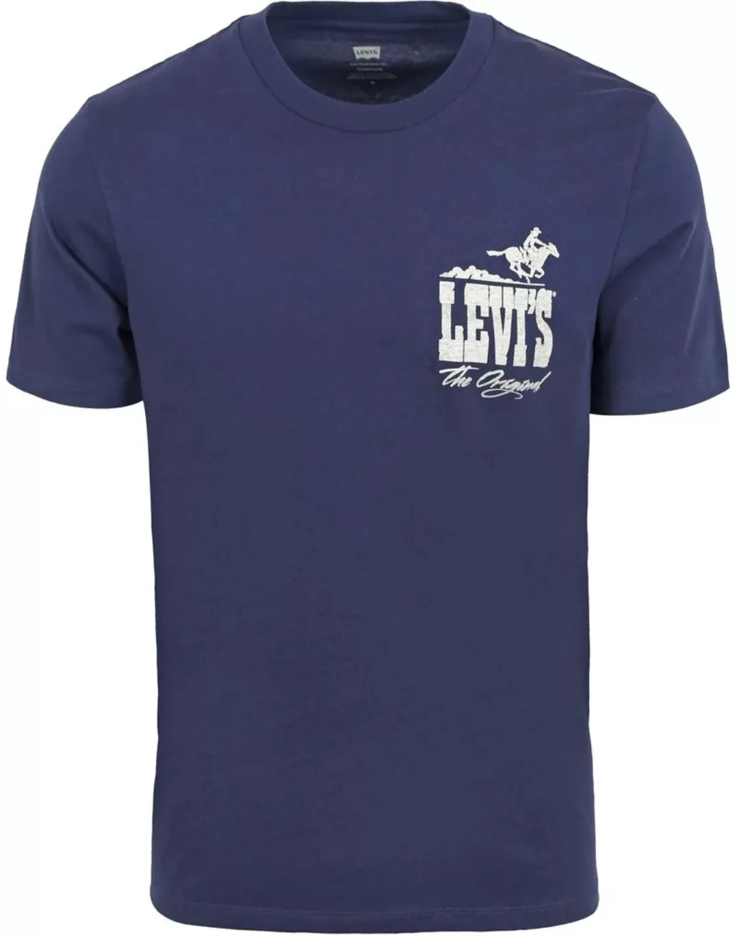 Levi's T-Shirt Graphic Navy - Größe XXL günstig online kaufen