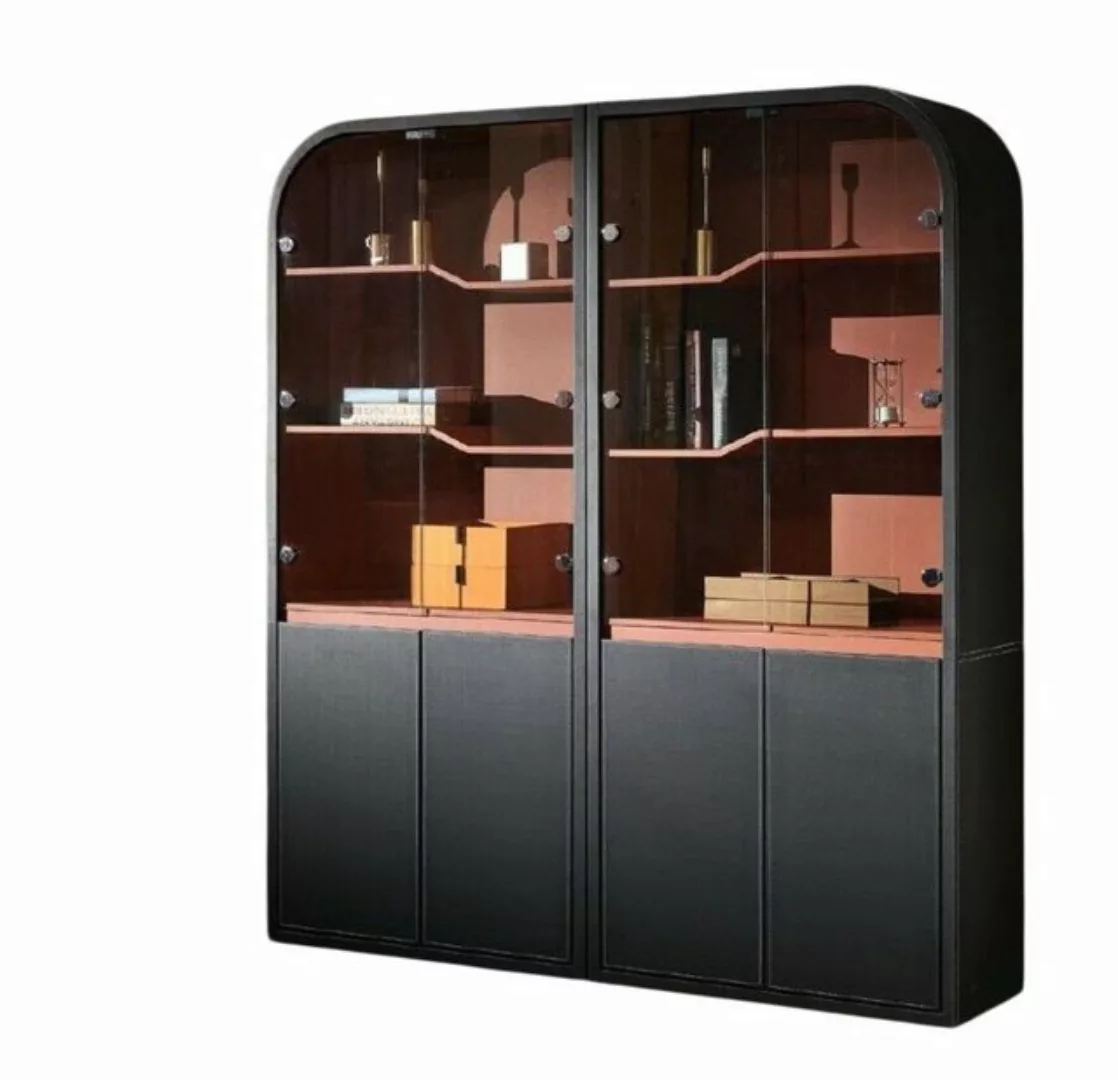 Xlmoebel Aktenschrank Schwarz Aktenschrank Holz Arbeitszimmer Modern Herges günstig online kaufen