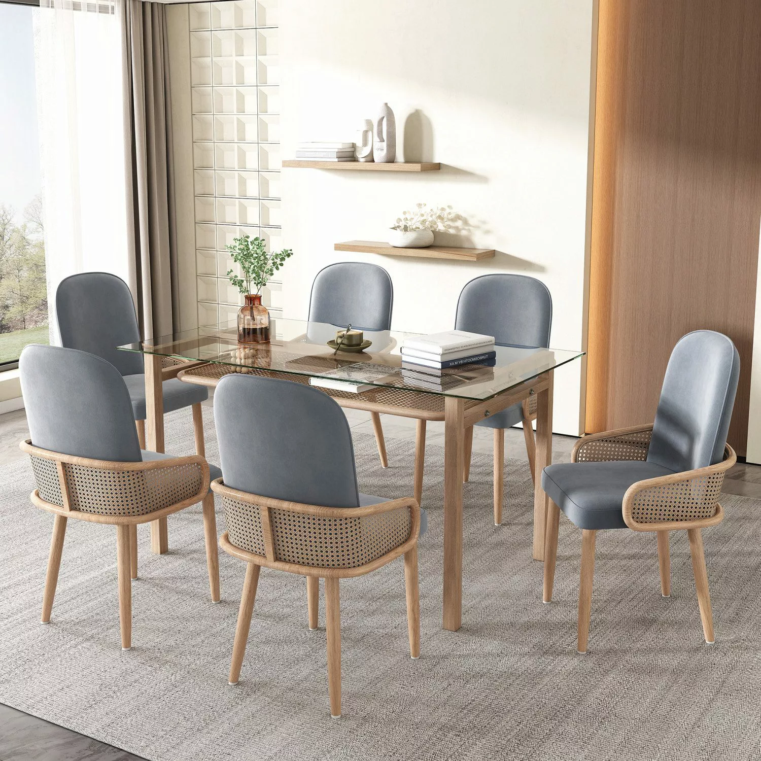 Flieks Essgruppe, (Set, 7-tlg., 1 Tisch günstig online kaufen