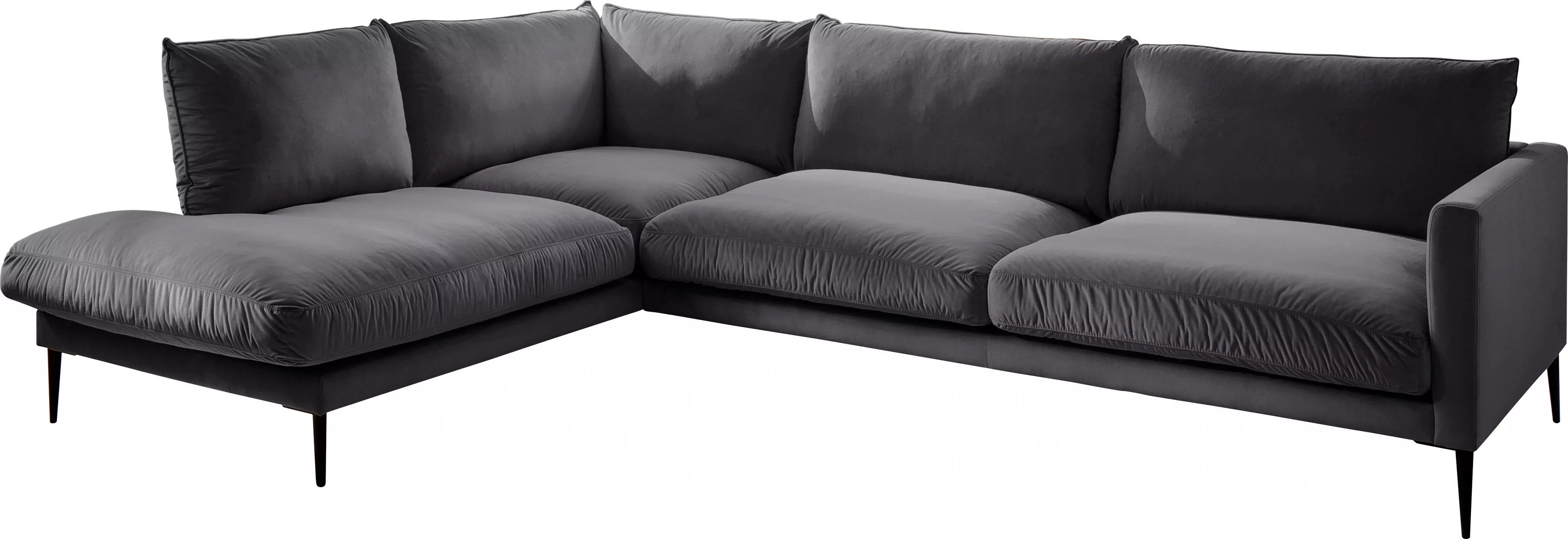 Trends by HG Polsterecke »Svea L-Form«, Ottomane rechts oder links, mit Met günstig online kaufen