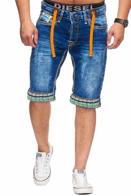 L.gonline Sweatshorts Herren Jeans Shorts, Kurze Hose, Bermuda, Dicke Naht, günstig online kaufen