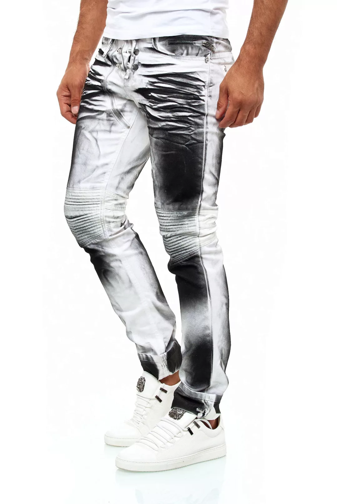 KINGZ Slim-fit-Jeans, im perfekten Look günstig online kaufen