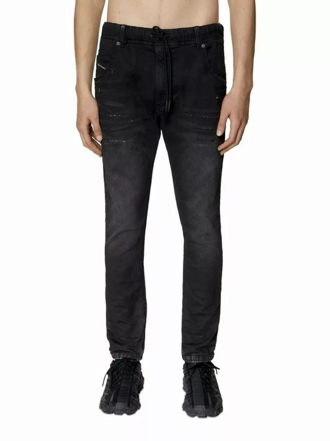 Diesel Tapered-fit-Jeans JoggJeans 'Krooley 09E12' - Länge:32 günstig online kaufen