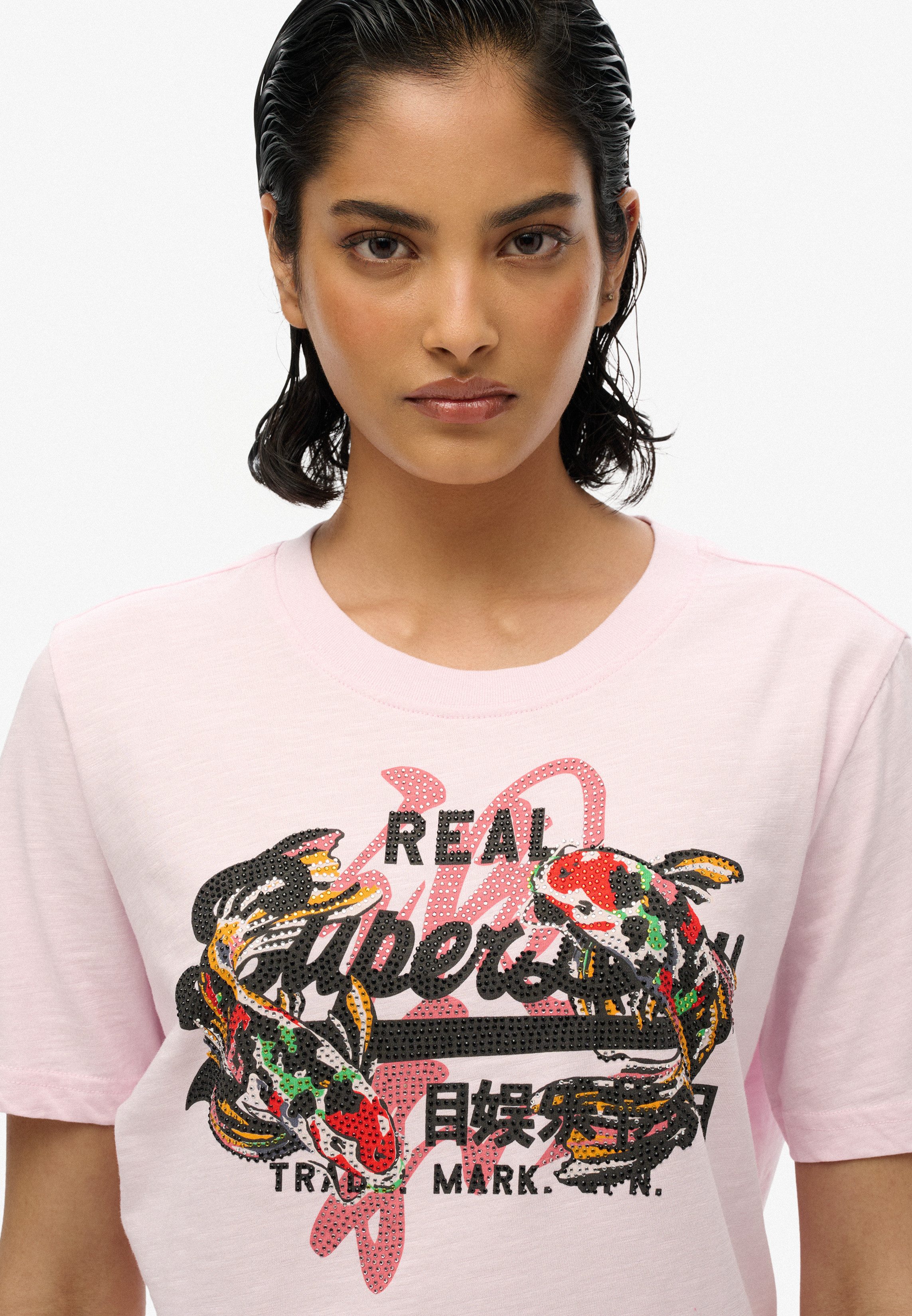 Superdry Kurzarmshirt VL TOKYO RELAXED TEE günstig online kaufen