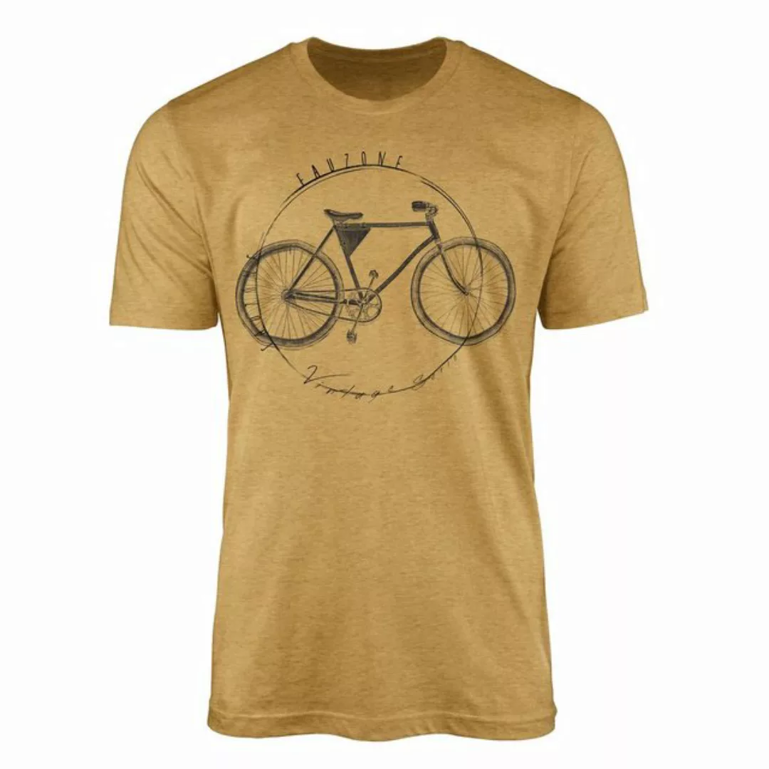 Sinus Art T-Shirt Vintage Herren T-Shirt Fahrrad günstig online kaufen