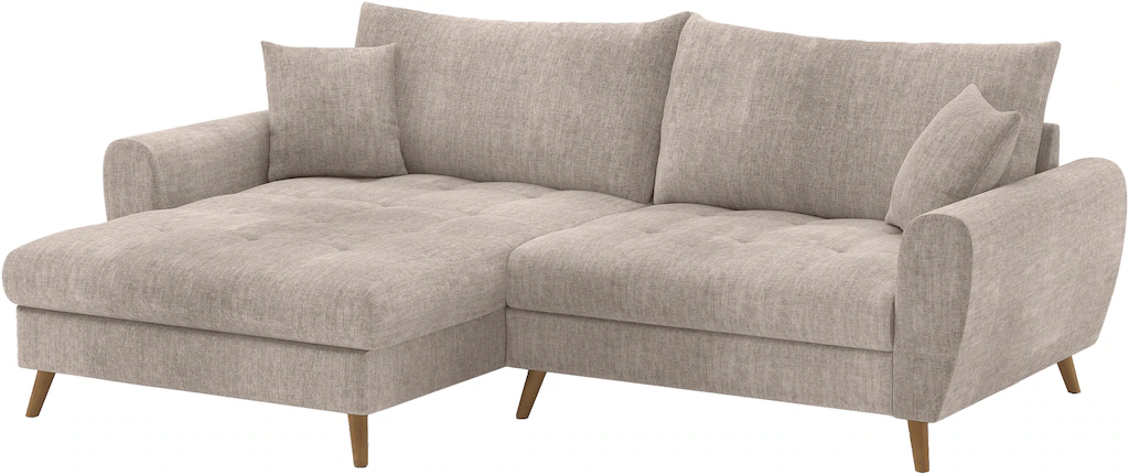 Home affaire Ecksofa "Blackburn II, L-Form", Mit Kaltschaumpolsterung bis 1 günstig online kaufen