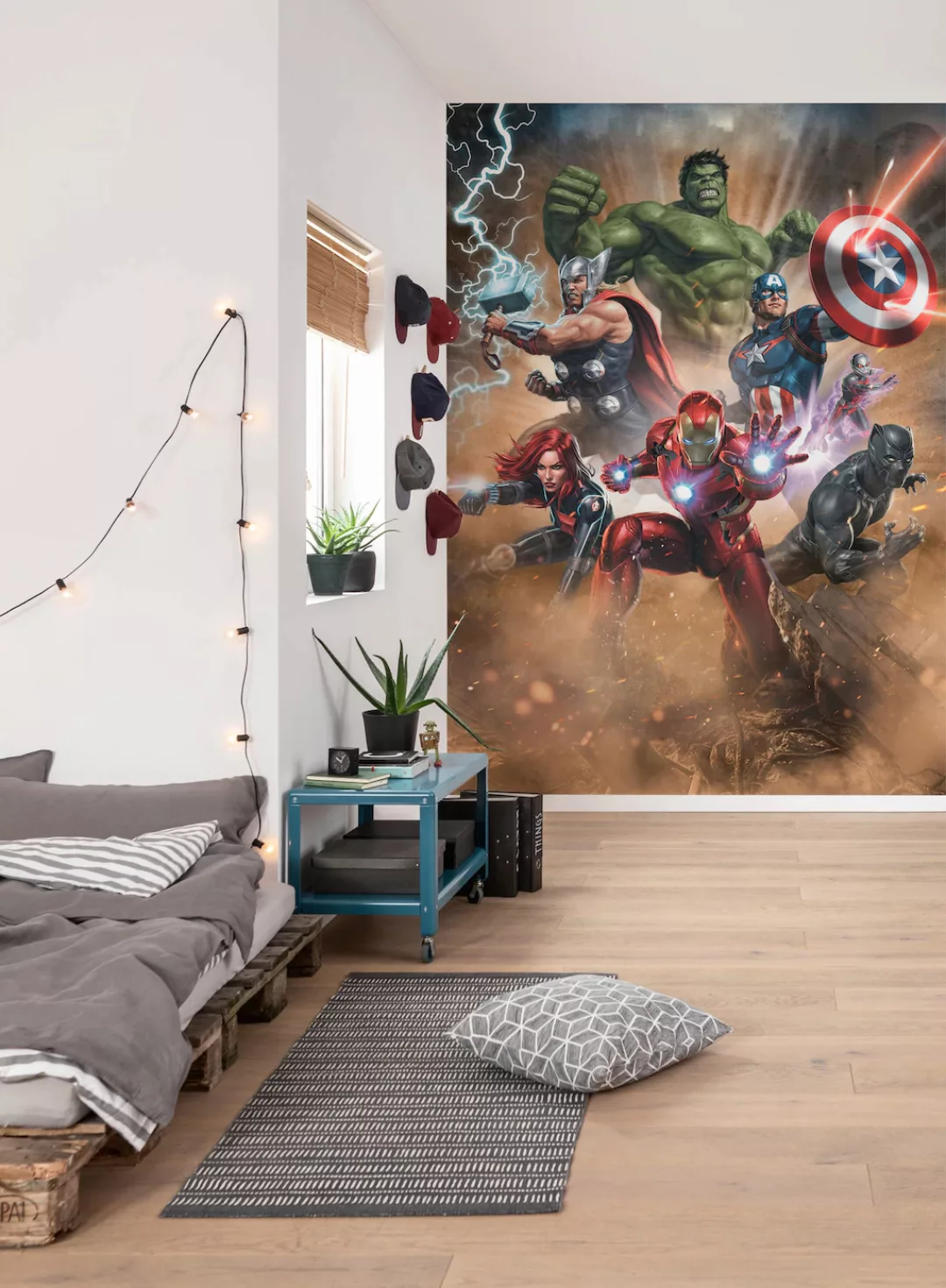 Komar Vliestapete »Avengers Superpower«, 200x280 cm (Breite x Höhe) günstig online kaufen