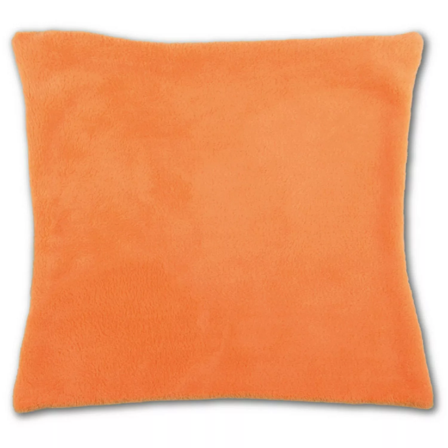 Bestlivings Kissenhülle Kuschel 60 x 60 cm Orange Ohne Füllung günstig online kaufen