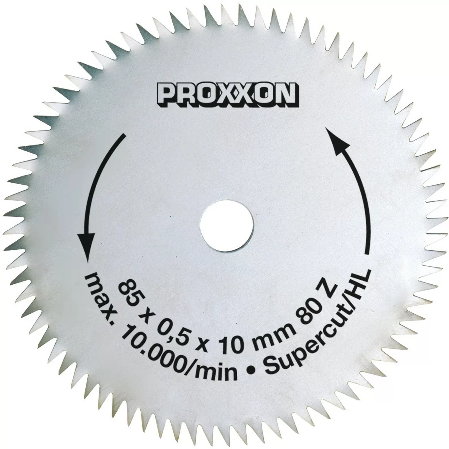 Proxxon Kreissägeblatt Super-Cut 85 mm 80 Zähne günstig online kaufen