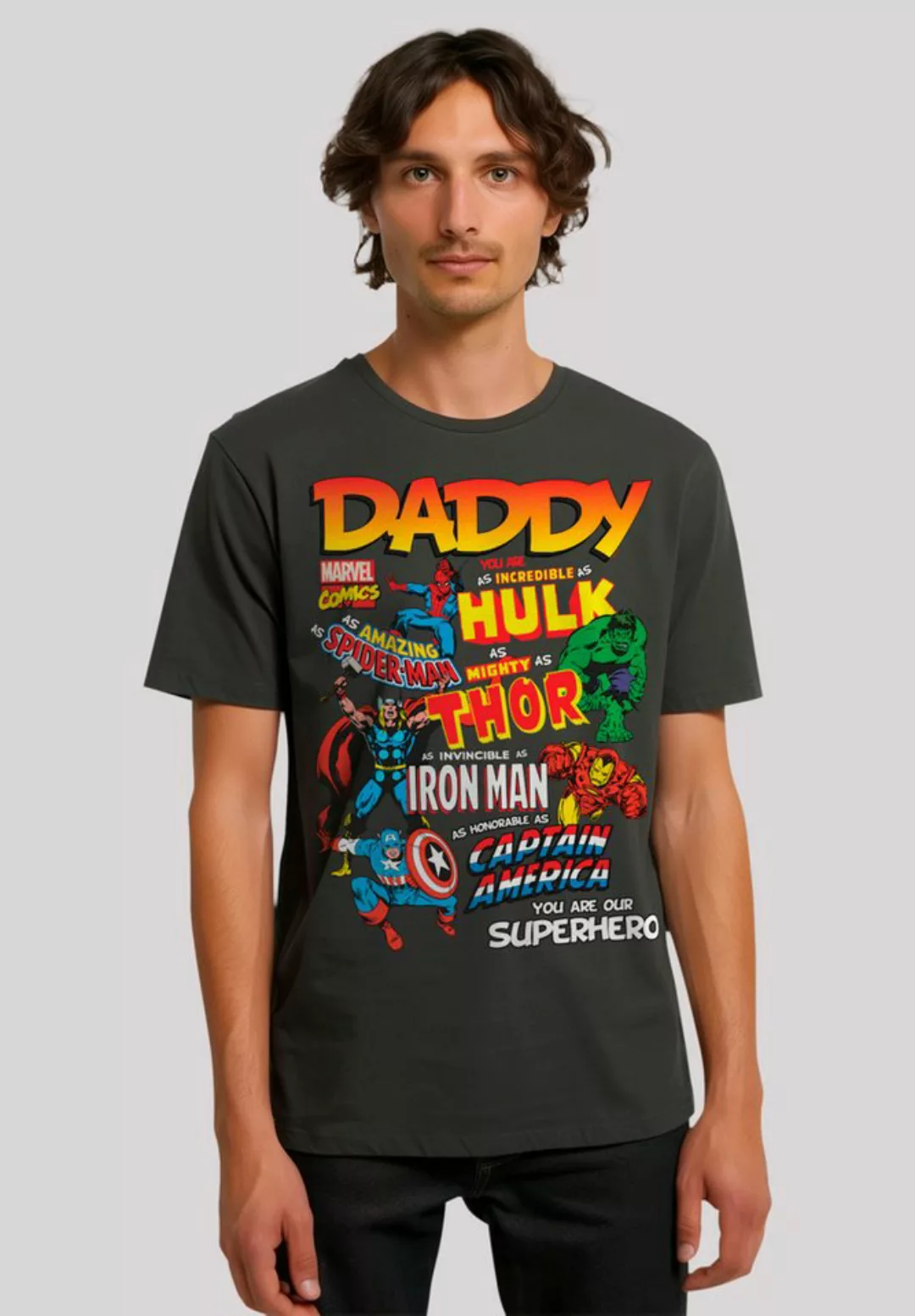 F4NT4STIC T-Shirt Marvel Comics Our Dad Superhero Premium Qualität günstig online kaufen