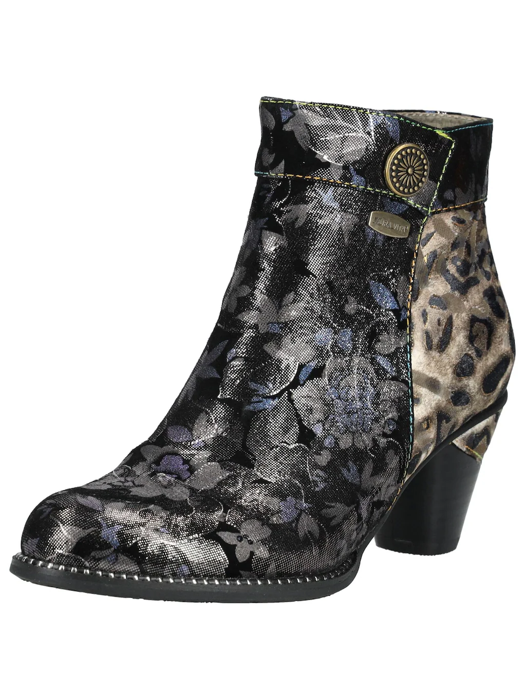 LAURA VITA Stiefelette "LAURA VITA Stiefelette Leder/Textil" günstig online kaufen
