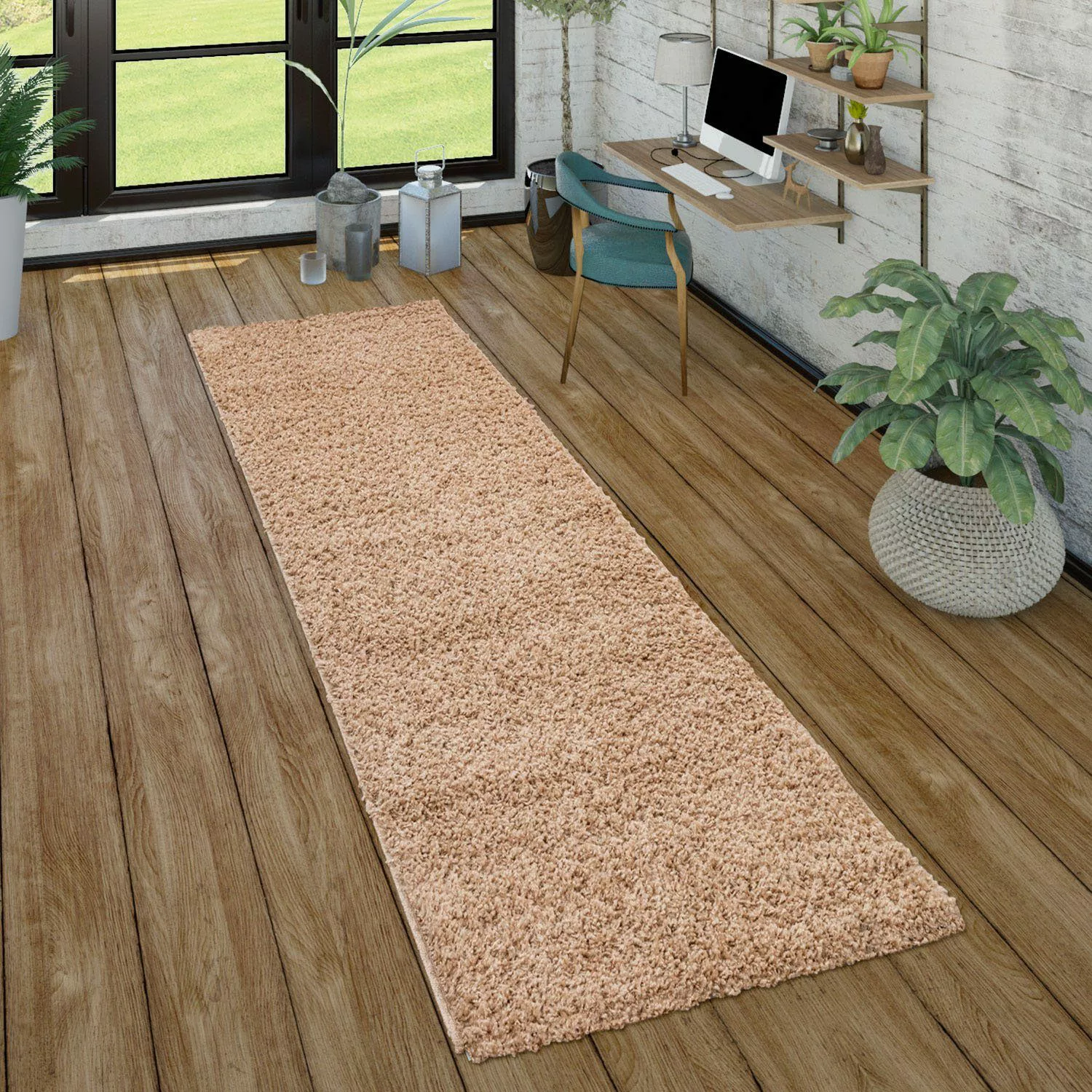 Paco Home Hochflor-Teppich Sky 250, rechteckig, günstig online kaufen