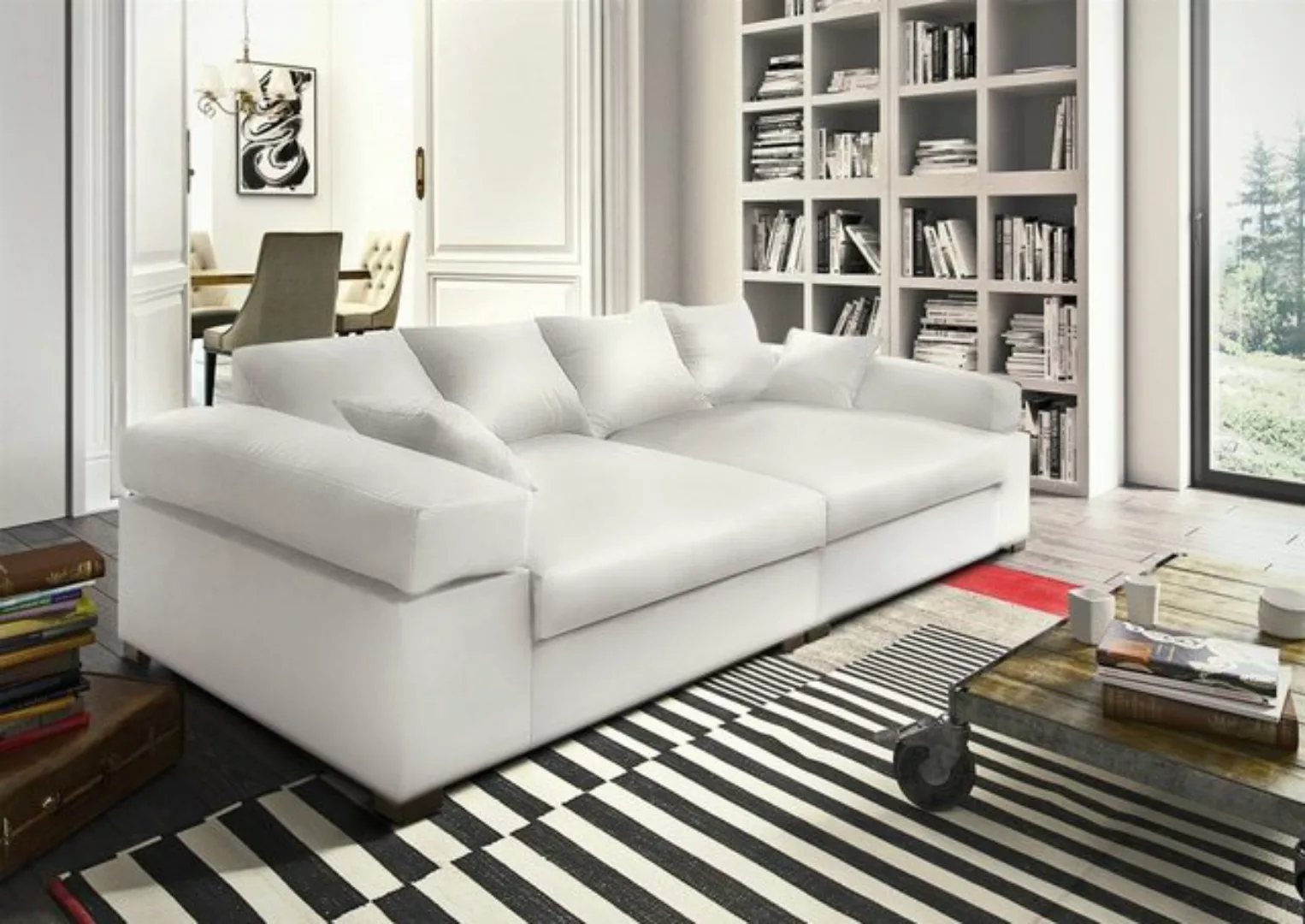 Fun Möbel Big-Sofa Big Sofa Couchgarnitur Megasofa Riesensofa AREZZO, inkl. günstig online kaufen