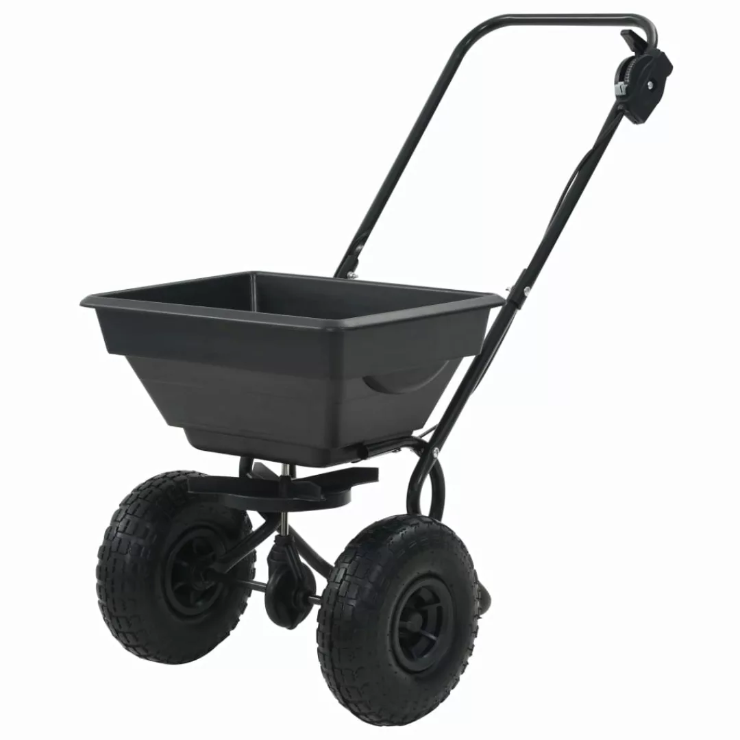 Handstreuwagen Salzstreuer Pvc Und Stahl 92x46x70 Cm 15 L günstig online kaufen