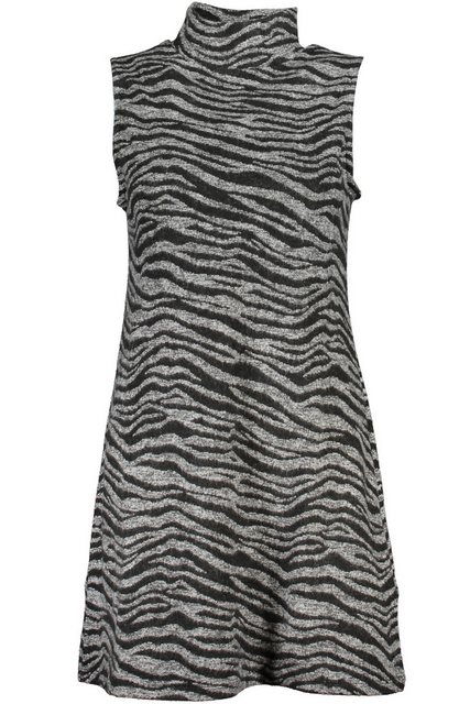 Desigual Partykleid Elegantes Damenkleid - Schwarz, Ärmelos, Hoher Kragen, günstig online kaufen