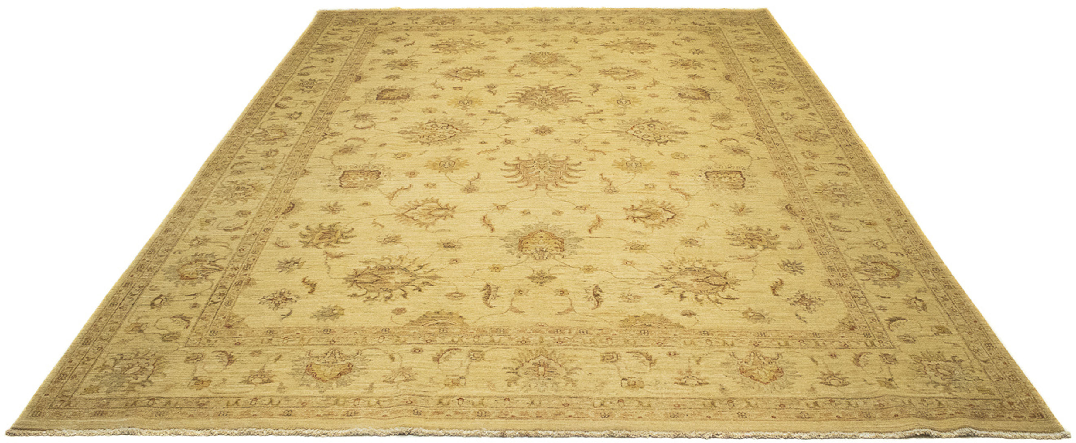 morgenland Orientteppich »Ziegler - 368 x 254 cm - beige«, rechteckig, Wohn günstig online kaufen