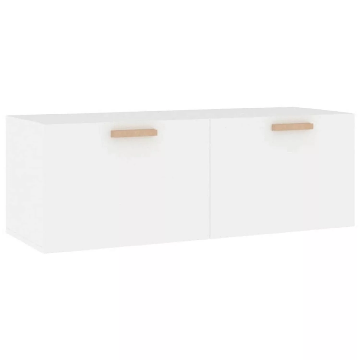 vidaXL Hängeschrank Wandschrank Weiß 100x36,5x35 cm günstig online kaufen