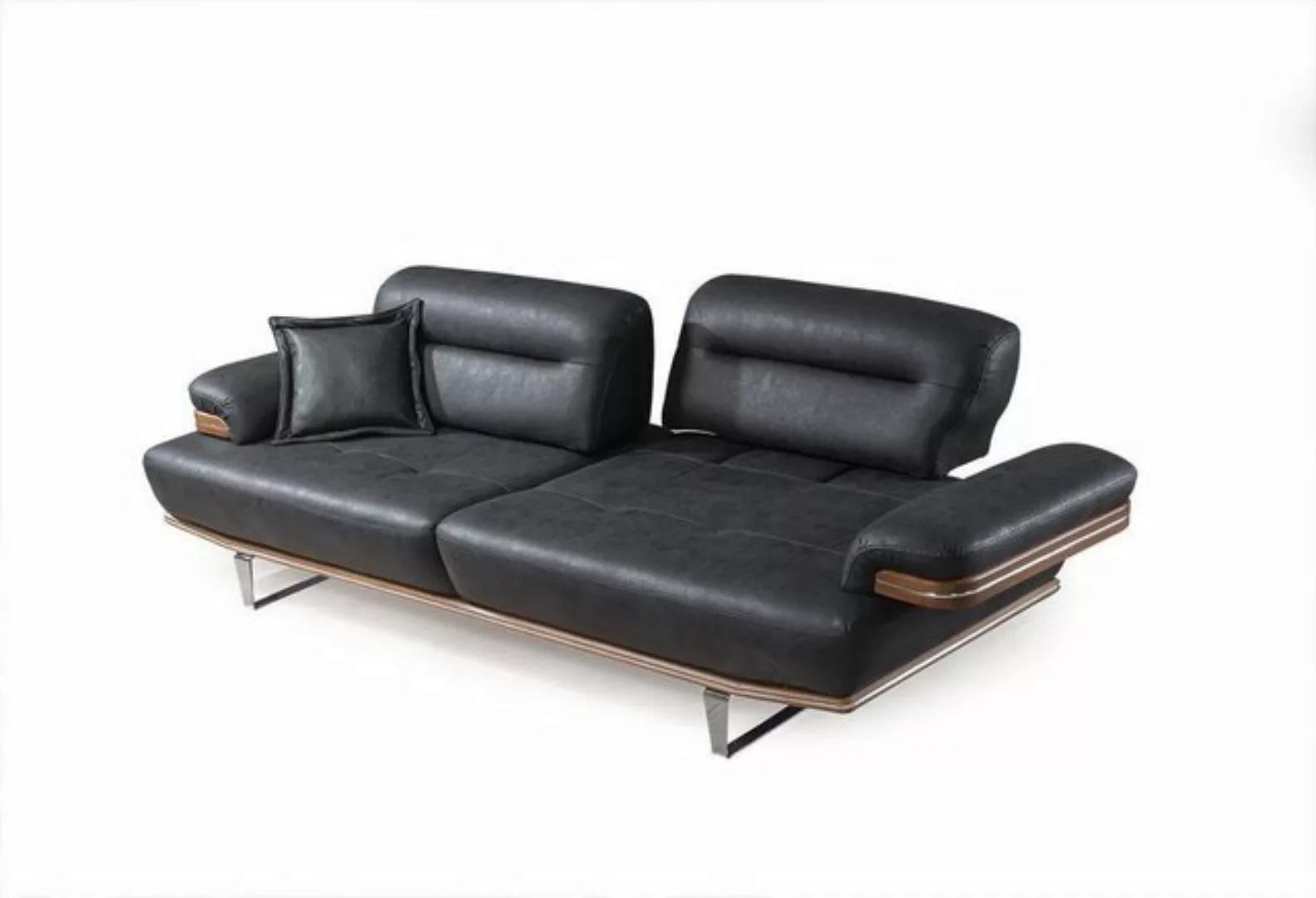 JVmoebel Sofa Dreisitzer Luxus Sofa 3 Sitz Sofas Sitz Leder Design Couch Mö günstig online kaufen