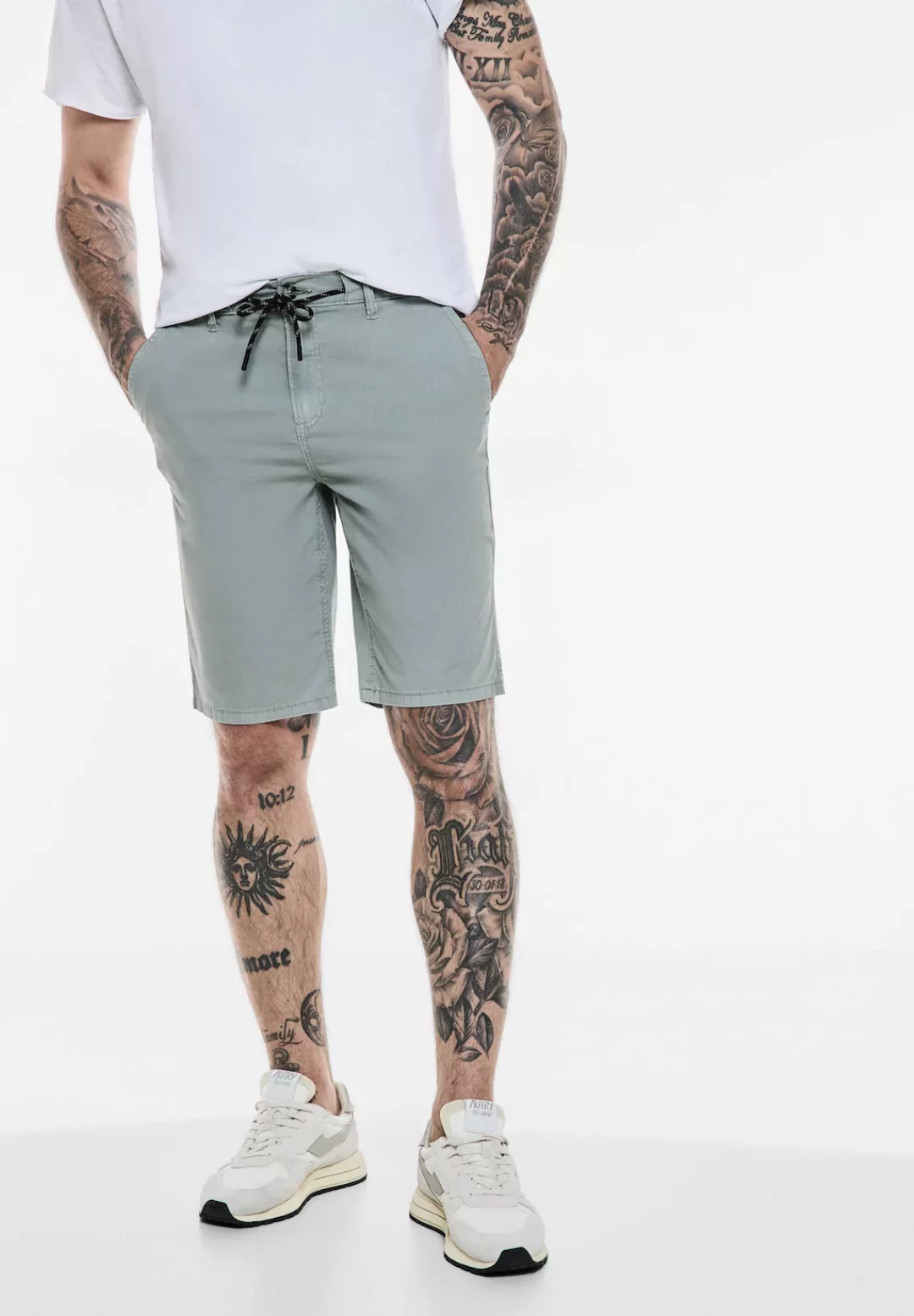 STREET ONE MEN Shorts, mit Tunnelzugband günstig online kaufen