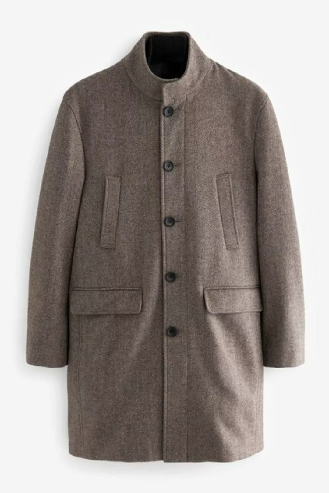 Next Wollmantel Mantel mit Stehkragen (1-tlg) günstig online kaufen