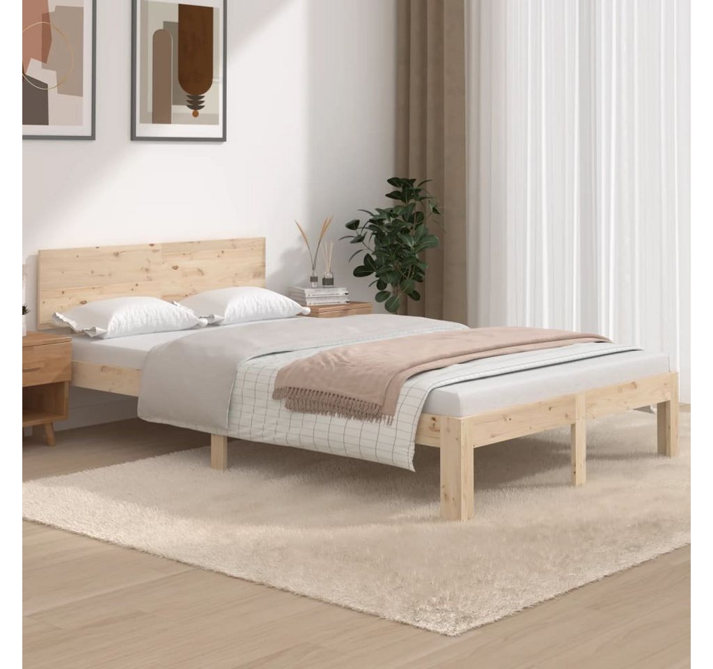 furnicato Bett Massivholzbett Kiefer 120x200 cm günstig online kaufen