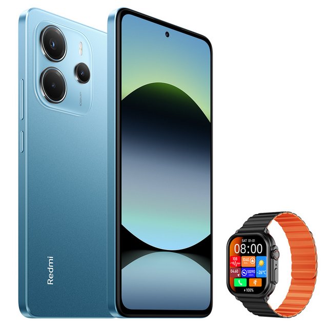 Xiaomi Redmi Note 14 4G 8+256 Smartphone & Smartwatch Handy (6.67 Zoll, 108 günstig online kaufen