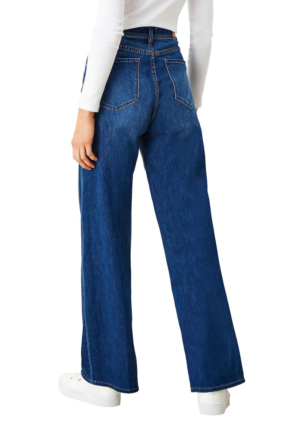 s.Oliver High-waist-Jeans mit verlängerten Gürtelschlaufen günstig online kaufen