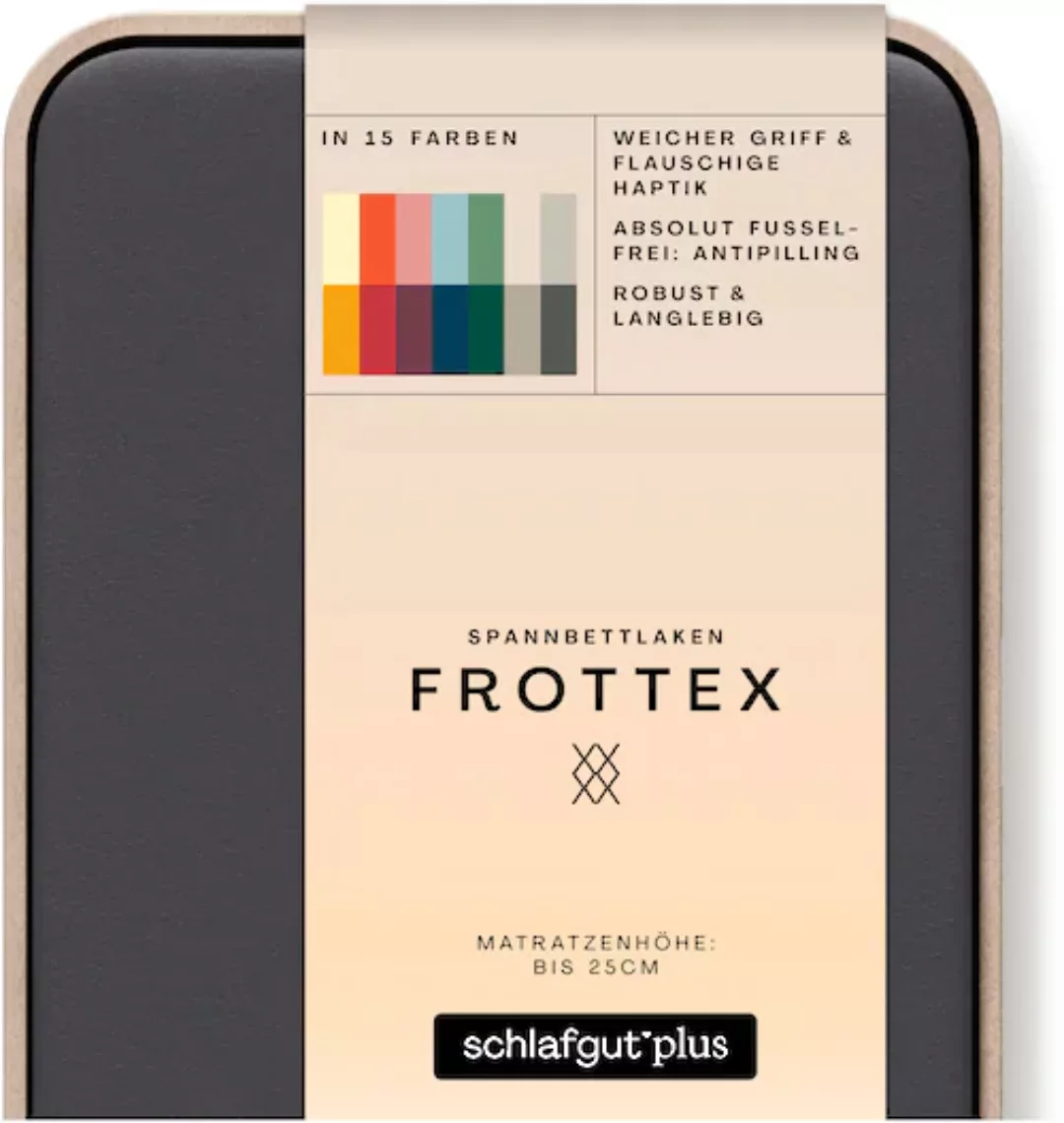 Schlafgut Spannbettlaken »Frottex« günstig online kaufen